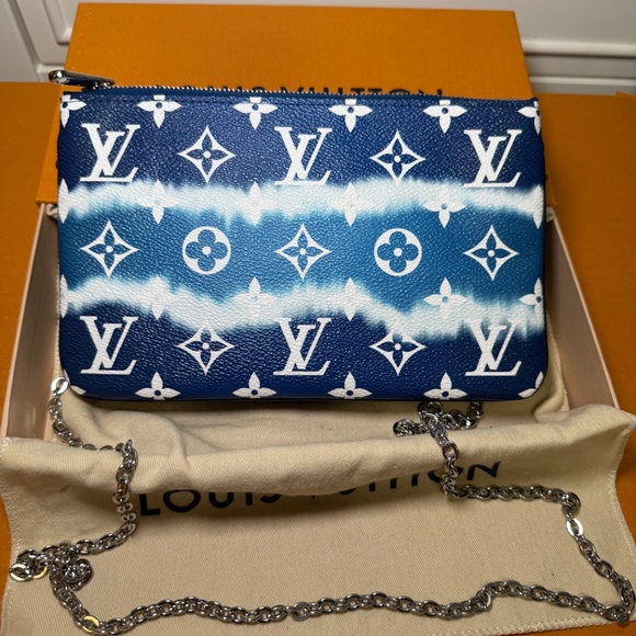 LV New blue and white crossbody bag - Picture 6 of 8